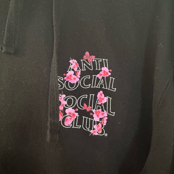 Anti Social Club Cherry Blossom Sweatshirt - Picture 3 of 7